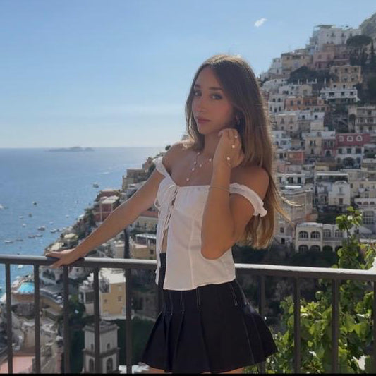 White Heart Handchain