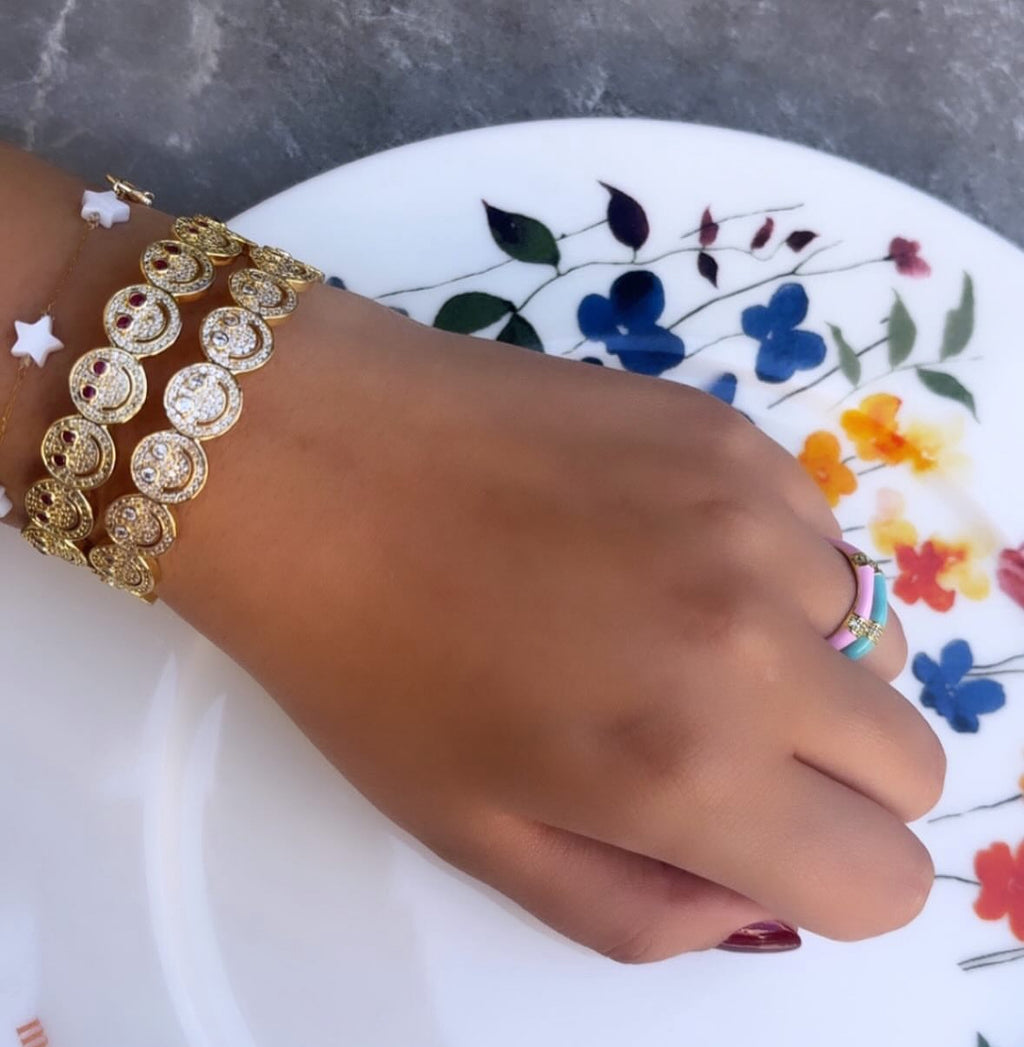Smiley Bangles