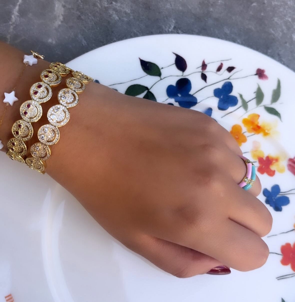 Smiley Bangles
